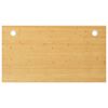 vidaXL Dessus de bureau 110x60x4 cm bambou