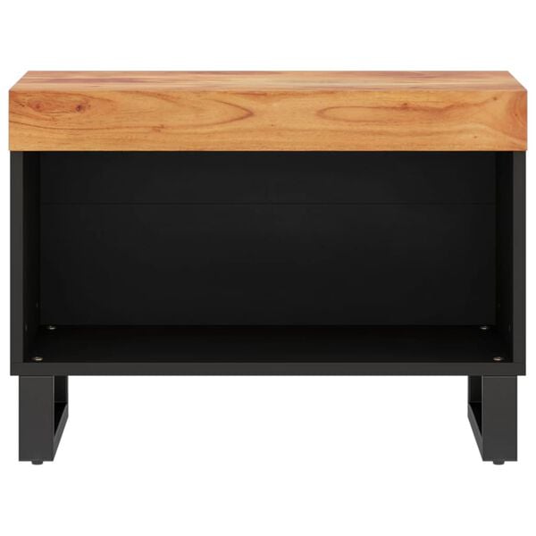 vidaXL Meuble TV 60x33x43,5 cm bois d'acacia massif