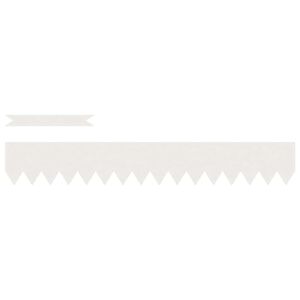 vidaXL Bordure de Pelouse 10 pc 100 x 0,05 x 15 cm Blanc