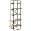 vidaXL &Eacute;tag&egrave;re 5 niveaux 80 x 35 x 175,5 cm PB Ch&ecirc;ne Sonoma