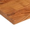 vidaXL Dessus de table 110x50x2,5cm rectangulaire bois massif d'acacia