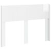 vidaXL T&ecirc;te de lit Blanc brillant PB