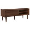 vidaXL Meuble TV BILBAO 114 x 40 x 45 cm Caramel fonc&eacute;