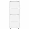 vidaXL Armoire de rangement Blanc 40 x 48 x 105 cm Bois d'ing&eacute;nierie