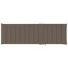 vidaXL Chaise longue de jardin avec coussin Bois d'acacia solide