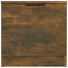 vidaXL Table de chevet Chêne fumé 40x39x40 cm
