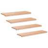 vidaXL Marches d'escalier 4 pi&egrave;ces 90 x 30 x 2 cm Naturel