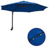 vidaXL Parasol de jardin Azur 248 x 248 x 148 cm Polyester et Acier