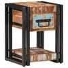 vidaXL Cabinet de chevet avec tiroir Multicolore 30 x 30 x 40 cm