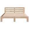 vidaXL Cadre de lit sans matelas 120x190 cm bois de pin massif