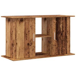 vidaXL Support pour aquarium vieux bois 101x41x58 cm bois d'ing&eacute;nierie