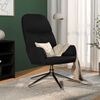 vidaXL Chaise de relaxation Noir brillant Similicuir