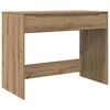 vidaXL Bureau avec tiroir Ch&ecirc;ne Artisanal Bois d&rsquo;ing&eacute;nierie
