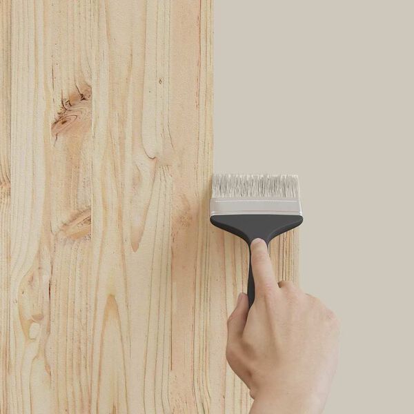 vidaXL Peinture pour meubles Marron 10 x 10 x 12 cm Impression murale