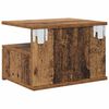 vidaXL Table de nuit flottante avec tiroir Bois ancien 40 x 31 x 28 cm