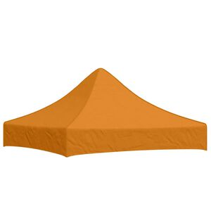 vidaXL Toit de tente de r&eacute;ception 2x2 m Orange 270 g/m&sup2;