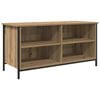 vidaXL Meuble TV 100 x 40 x 50 cm Ch&ecirc;ne artisanal Bois d'ing&eacute;nierie