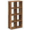 vidaXL &Eacute;tag&egrave;re s&eacute;paratrice de pi&egrave;ce vieux bois 69,5x29x137,5 cm