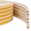 vidaXL joint de fen&ecirc;tre autocollant Blanc 9 x 6 mm 12 m Mousse EPDM