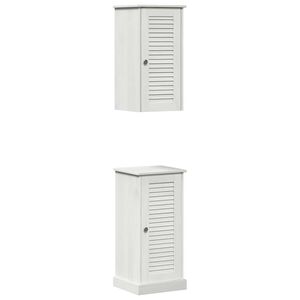 vidaXL Ensemble de mobilier de salle de bain VIGO 2 pc