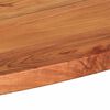 vidaXL Dessus de table 100x40x3,8 cm ovale bois massif d'acacia