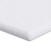 vidaXL Surmatelas Blanc 80 x 200 cm Tissu Jacquard
