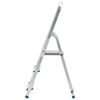 vidaXL Escabeau &agrave; 3 marches Aluminium 150 kg