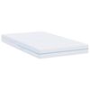 vidaXL Matelas Blanc 90 x 200 cm Mousse