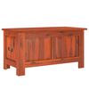 vidaXL Coffre de rangement avec couvercle marron bois massif d'acacia
