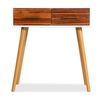 vidaXL Table console Bois d'acacia massif 70x30x75 cm
