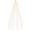 vidaXL Lumi&egrave;res pour sapin de No&euml;l 180 LED Blanc chaud 180 cm