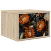 vidaXL Cabinet de chevet mural LOCHEM Ch&ecirc;ne Sonoma 36 x 33 x 25 cm