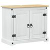 vidaXL Armoire d'&eacute;vier avec &eacute;tag&egrave;re Blanc 73 x 33 x 60 cm Pin massif