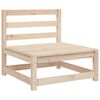 vidaXL Salon de jardin 11 pcs bois de pin massif