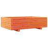 vidaXL Jardini&egrave;re cire marron 90x60x26,5 cm bois de pin massif