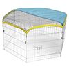 Kerbl Enclos extérieur pour petits animaux de compagnie hexagonal