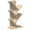 vidaXL &Eacute;tag&egrave;re Arbre 4 Niveaux 30 x 18 x 60 cm Bois d'ing&eacute;nierie