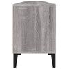vidaXL Meuble TV sonoma gris 150x30x44,5 cm bois d'ingénierie