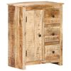 vidaXL Buffet 59x35x75 cm Bois de manguier brut