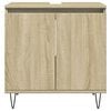 vidaXL Armoire de bain chêne sonoma 58x33x60 cm bois d'ingénierie