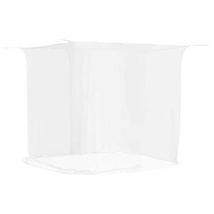 vidaXL Moustiquaire suspendue 156 maille blanc 220x100x150 cm