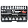 YATO Kit d'outils de 38 pi&egrave;ces en m&eacute;tal Noir YT-14471
