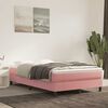 vidaXL Matelas &agrave; ressorts ensach&eacute;s 120 x 210 cm Rose