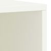 vidaXL Tables de chevet 2 pcs Blanc 35x30x40 cm Bois de pin massif