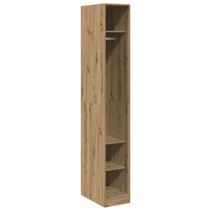 vidaXL Garde-robe ch&ecirc;ne artisanal 30x50x200 cm bois d'ing&eacute;nierie