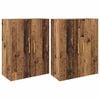 vidaXL Armoire Murale 2 pc Bois ancien 69,5 x 34 x 90 cm