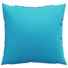 vidaXL Coussins d&eacute;coratifs lot de 4 turquoise 60x60 cm tissu