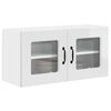 vidaXL Armoire de cuisine Kalmar Blanc brillant 80 x 31 x 40 cm