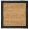 vidaXL Tapis de zone Gris fonc&eacute; 240 x 240 cm Jute
