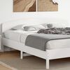 vidaXL T&ecirc;te de lit blanc 180 cm bois massif de pin